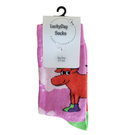 Milkshake koe sokken