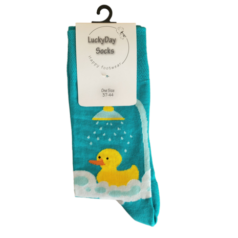 Badeendjes douche sokken