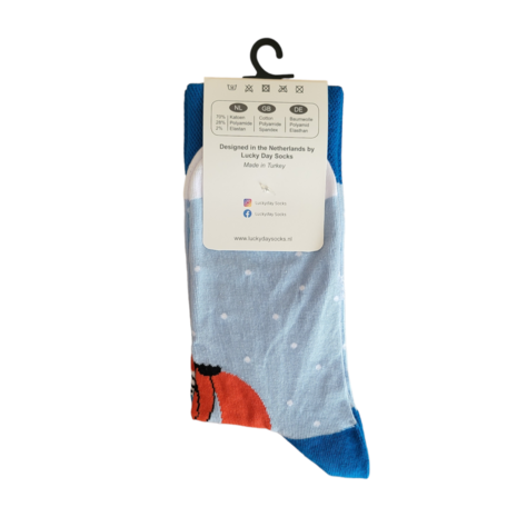 Vos kerstkado sokken