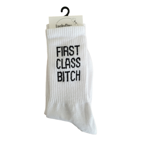 First class bitch tennis sokken