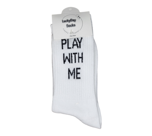 Play with me sokken - fitness sokken - luckyday socks -  happysocks