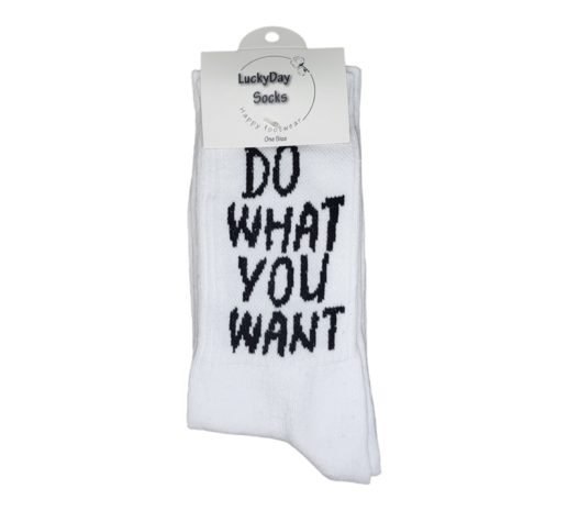 Do what you want sokken