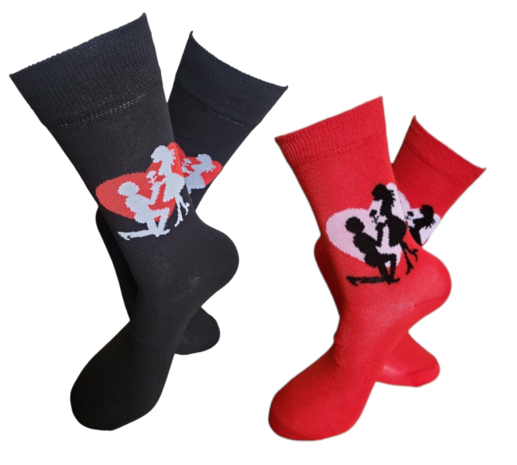Aanzoek sokken - wilje met me trouwen - happy socks - grappige sokken