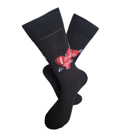 I love you hart sokken set