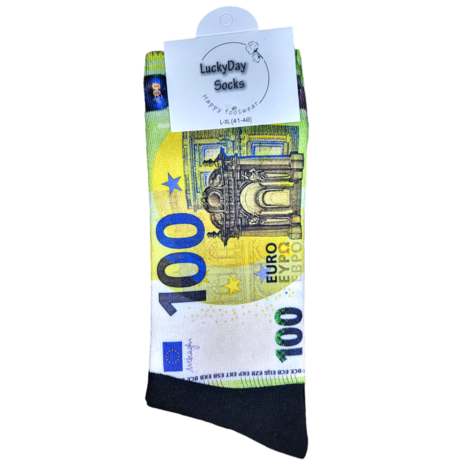 Computerprint €100,- sokken