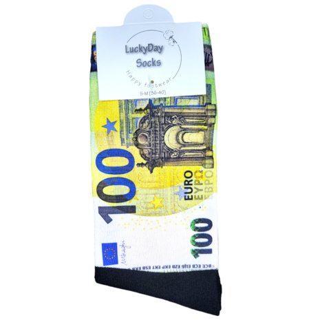 Computerprint €100,- sokken