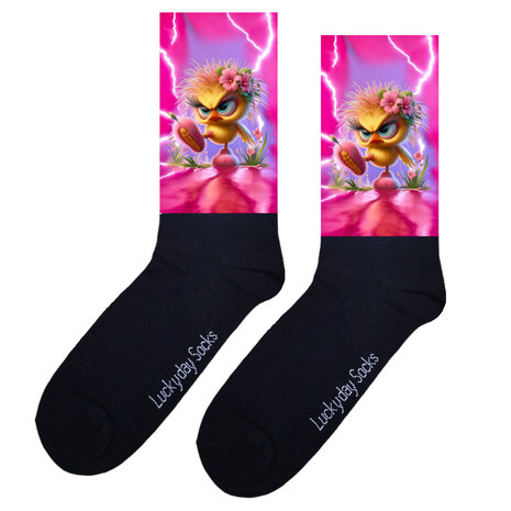 Boos kuikentje sokken