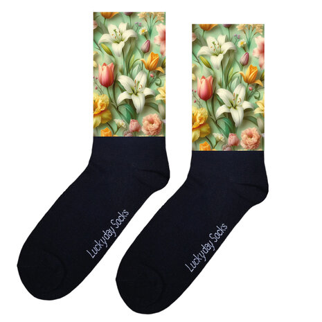 Tulpen lelies sokken