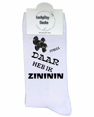 Print Fitness, Daar heb ik zininin 