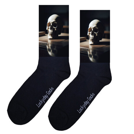 Doodshoofd sokken