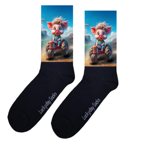 Varken tractor sokken