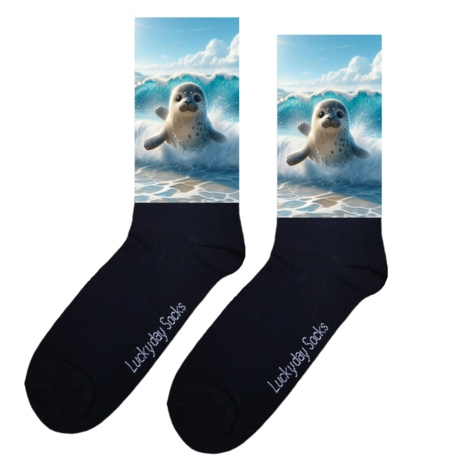 Zeehond sokken