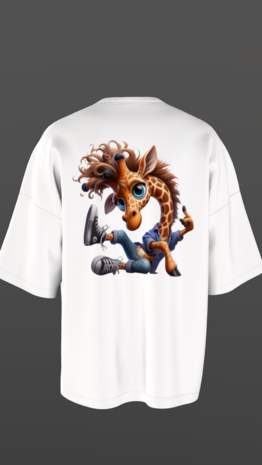 Voorbeeld rug logo €10,- xtra