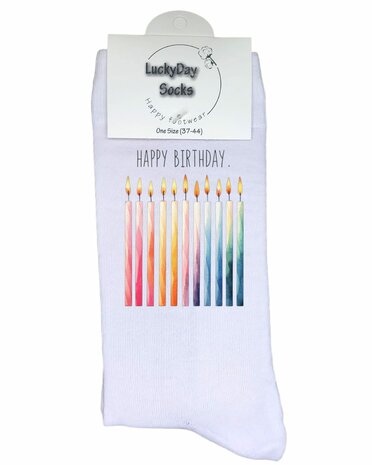 Verjaardag sokken