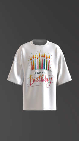 Verjaardag t-shirt