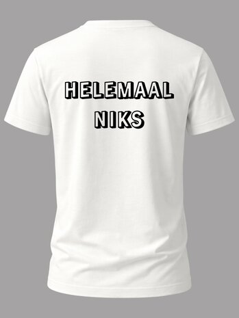 Grappige tekst SET met t-shirt en sokken