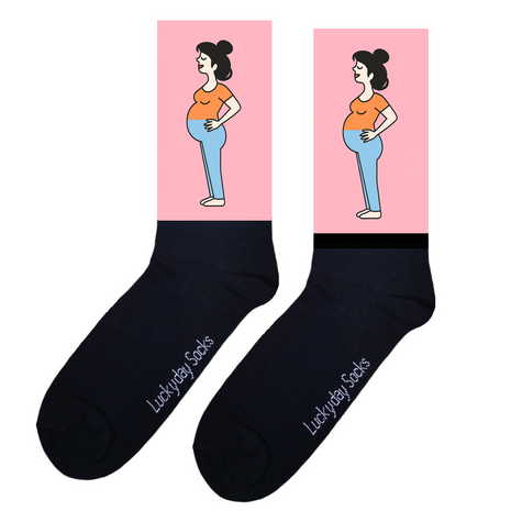 Zwanger box sokken