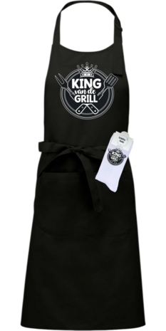 Luxe cadeau schort met sokken