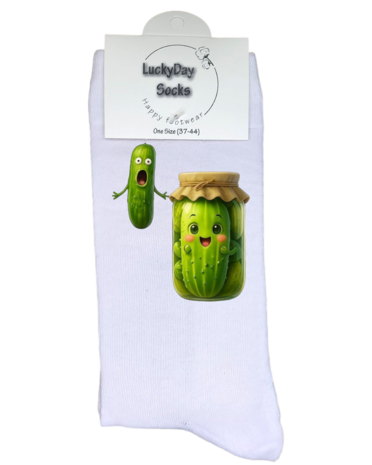 Luxe cadeau schort met sokken