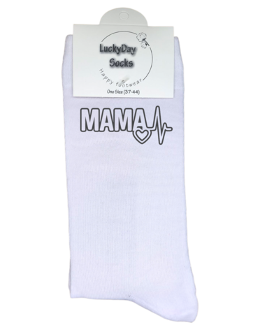 Luxe cadeau schort met sokken