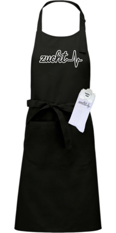 Luxe cadeau schort met sokken