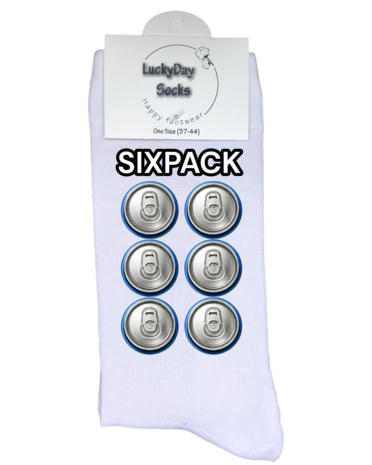 Luxe cadeau schort met sokken