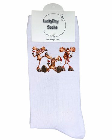 Kerst T-shirt sokken set