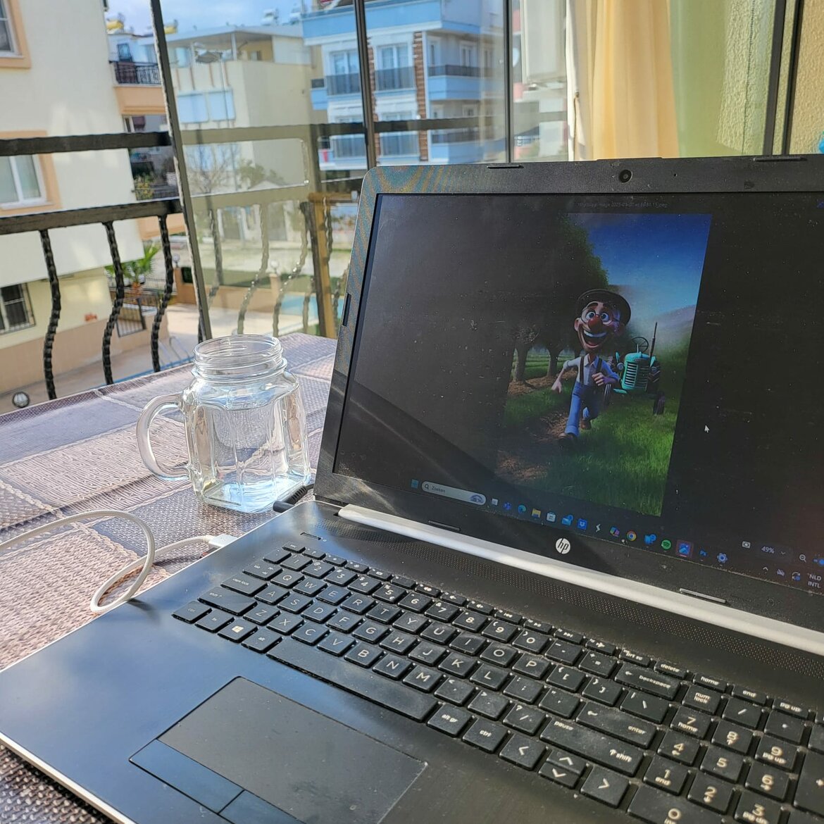 Werken in alle rust, totale focus!