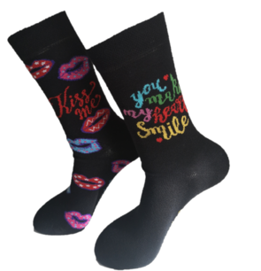 Kiss me, You make my hart smile Mismatch