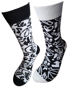 Zwart-Wit Cartoon MM