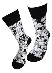 Full paws zwart/wit
