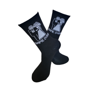 Tennis Game Over Zwart Trouwen