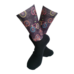 Computerprint Neon fietsen