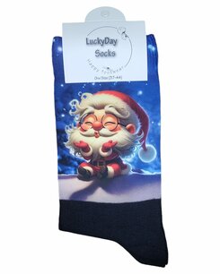 Print 015  Kerstman Kusje