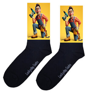 Print 040 Klusser overal geel