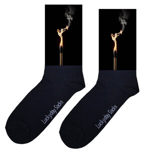 Print 054 Lucifer Trompettist vuur