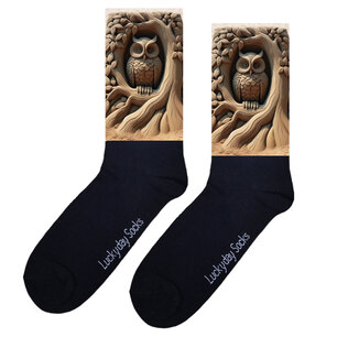 Print 160 Zandkasteel uil