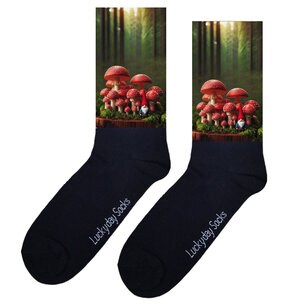 Print 169 Kabouter paddenstoelen