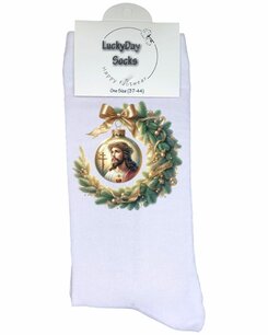 Print 236 Jezus halve krans