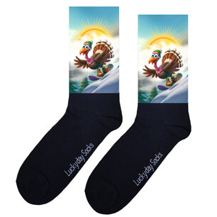 Print 264 Kalkoen snowboard