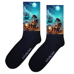 293 Print Piraatskelet boot