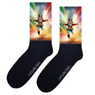 308 Print Notenkraker kleur explosie