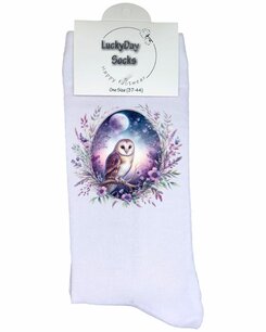 350 Print Uil lavendel