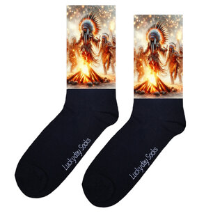 366 Print Indiaan vuur