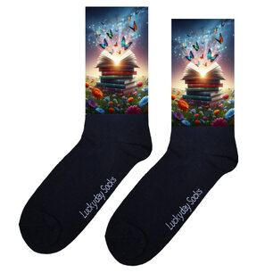 Print 373 Boek met vlinders