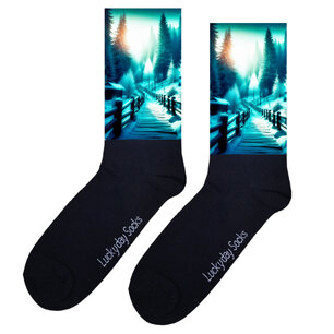 386 Print Winter brugpad