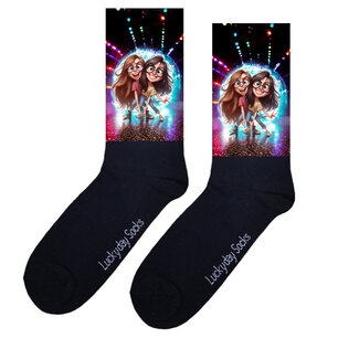 392 Print Disco blondy en browny 