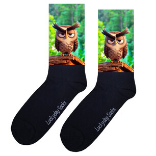 409 Print Uil in het bos