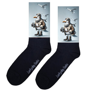 439 Print Zeemeeuw verrekijker 