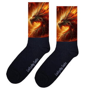 Print 443 Draak oranje